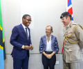 ​WAZIRI WA ULINZI NA JESHI LA KUJENGA TAIFA AFANYA MAZUNGUMZO NA BALOZI WA UINGEREZA TANZANIA.